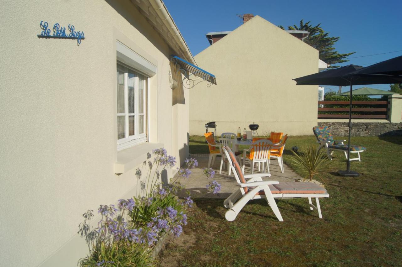 Le Petit Logis De Barneville Plage Wc Exterieur エクステリア 写真